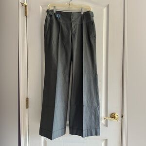 Banana Republic Martin Fit Low Rise Flare Work Pants